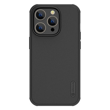 Nillkin Case for Apple iPhone 16 Pro Max Super Frosted Shield Pro Magnetic Hard Back Soft Border (PC + TPU) Cover Raised Bezel Camera Protect Without Logo Cut Black