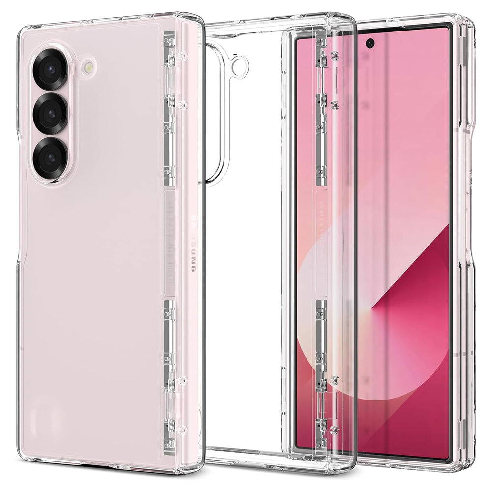 Ultra Hybrid Pro for Samsung Galaxy Z Fold 7 Case, Transparent Galaxy Z Fold 7 Back Cover - Crystal Clear