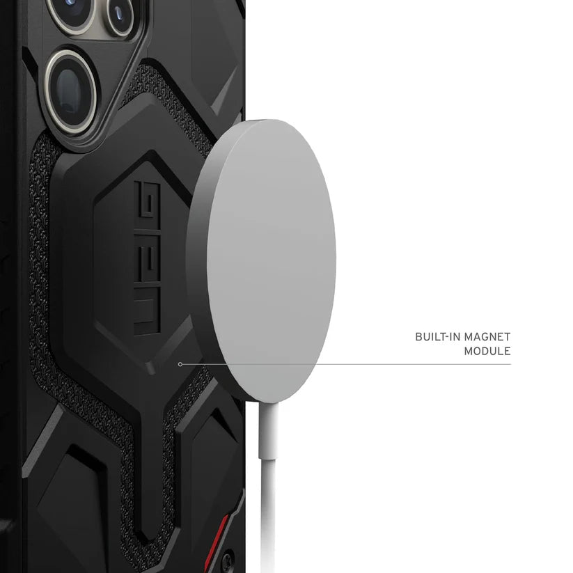 Urban Armor Gear UAG SAMSUNG S24 Case, Monarch Pro Mag-Safe Compatible, Premium Rugged Protective Case/Cover Designed for SAMSUNG S24 (Military Drop Tested) - Black