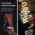 Spigen SLIM HD Tempered Glass Screen Protector Guard For Iphone 15 Pro Max Smartphone - 1 Pack - mobilecasez
