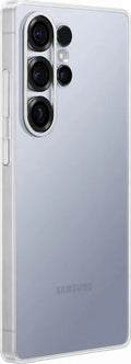 Samsung Galaxy S25 Ultra Silicon Case With Logo - Clear - mobilecasez