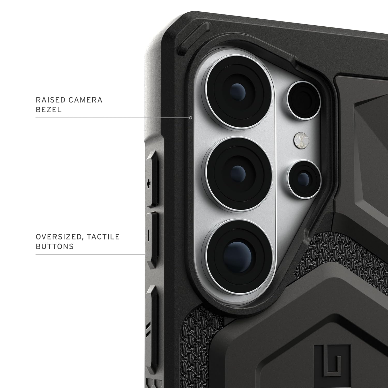 Urban Armor Gear Thermoplastic Polyurethane Monarch Pro Rugged Heavy Duty Shockproof Protective Case/Cover Designed For Galaxy S26 Ultra 5G (6.8-Inch) UAG Case 2026, Magnetic Charging Compatible - Black - mobileCasez