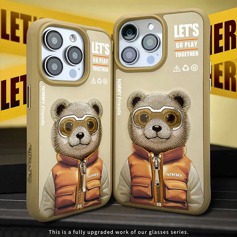 Nimmy Cool And Cute 2.0 IPhone 14 Pro Series Mobile Phone Cases/ GOLD - mobilecasez