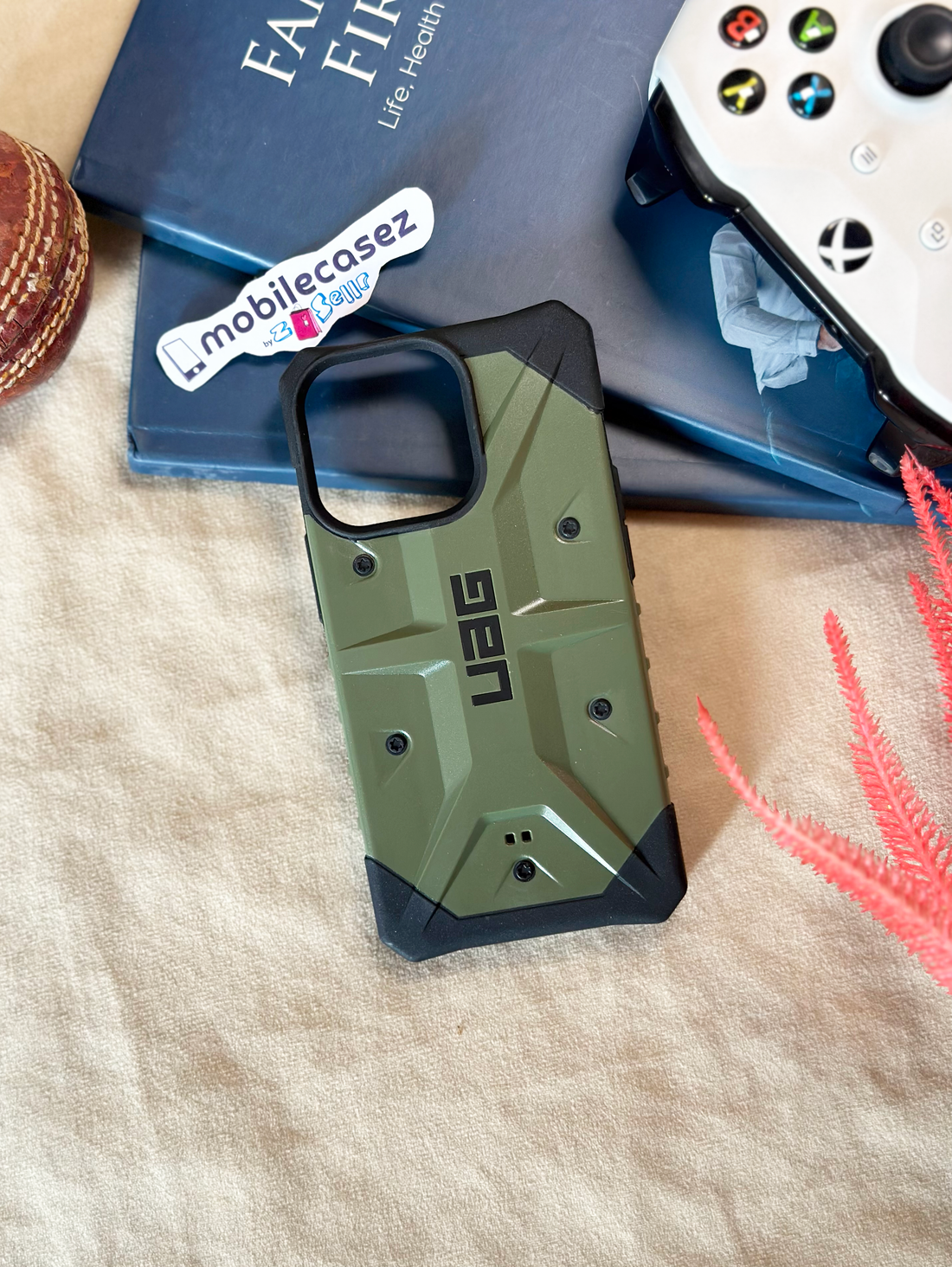 iPhone 12 Pro Max Armor Cover | Original Urban Armor Slim Fit Rugged Protective Case/Cover Designed For Apple iPhone 12 Pro Max UAG Olive