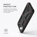 iPhone 15 Pro Armor Cover | Original Urban Armor Slim Fit Rugged Protective Case/Cover Designed For Apple iPhone 15 Pro UAG Black - mobilecasez