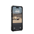 iPhone 15 Pro Armor Cover | Original Urban Armor Slim Fit Rugged Protective Case/Cover Designed For Apple iPhone 15 Pro UAG Black - mobilecasez