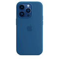 iPhone 15 Plus Silicone Cover with Mag-Safe Apple Original Silicone Case with Mag-Safe For Apple iPhone 15 Plus with Mag-Safe Blue - mobilecasez