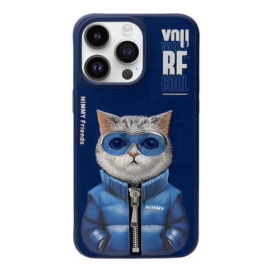 Nimmy Cool And Cute 2.0 IPhone 14 Pro Series Mobile Phone Cases/ BLUE