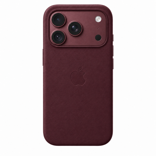 iPhone 18 Pro Leather Case Compatible with MagSafe - Burgundy