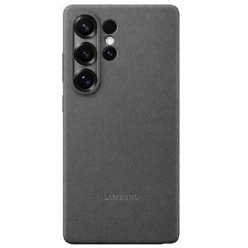 Samsung Galaxy S25 Ultra Kindsuit Leather Back Cover Case - Dark Grey