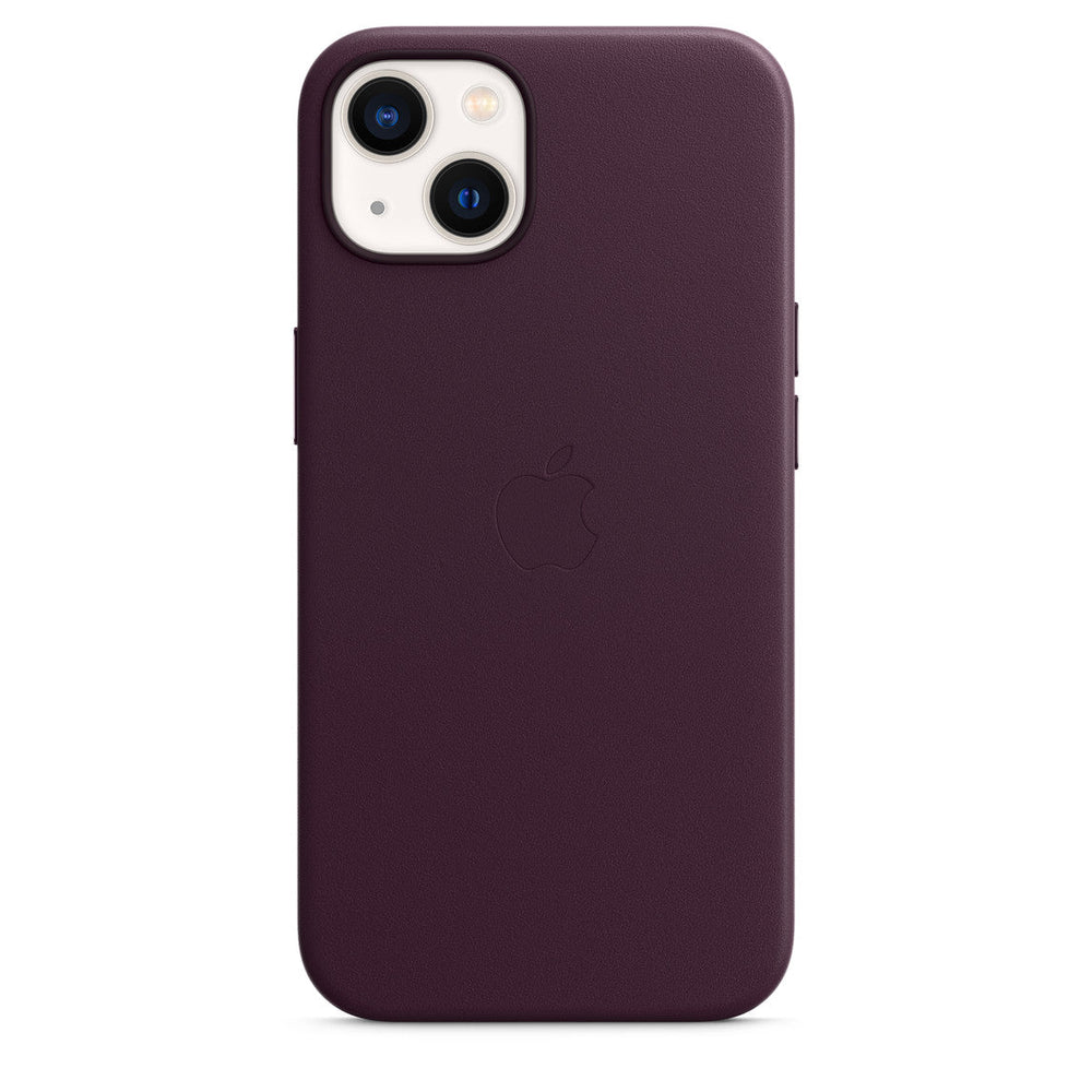 Apple iPhone 13 Pro Leather Cover with MagSafe - Purple