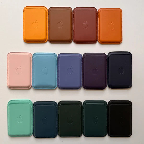 Apple Leather Wallet with MagSafe (for iPhone) - TechSpace - mobilecasez
