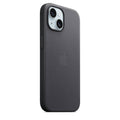 Apple iPhone 15 Plus FineWoven Case with MagSafe - Black - mobilecasez