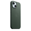 Apple iPhone 15 FineWoven Case with MagSafe - Evergreen - mobilecasez