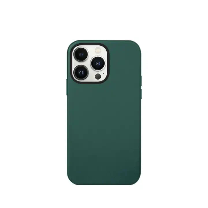 KZDOO Case for iPhone 15 Noble Collection Premium PC+PU Leather Case with Official Design Phone Cover (iphone 15, Green)