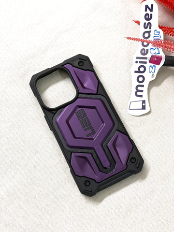 iPhone 14 Armor Cover | Urban Armor iPhone 14 Case, UAG Monarch Pro Mag-Safe Compatible, Slim Fit Rugged Protective Case/Cover Designed for iPhone 14 Purple