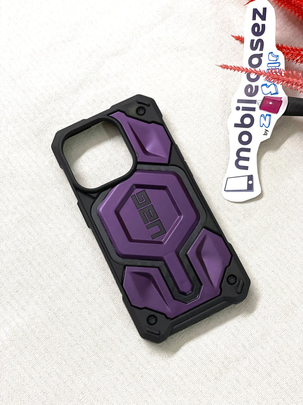 iPhone 14 Pro Max Armor Cover | Urban Armor iPhone 14 Pro Max Case, UAG Monarch Pro Mag-Safe Compatible, Slim Fit Rugged Protective Case/Cover Designed for iPhone 14 Pro Max Purple - mobilecasez