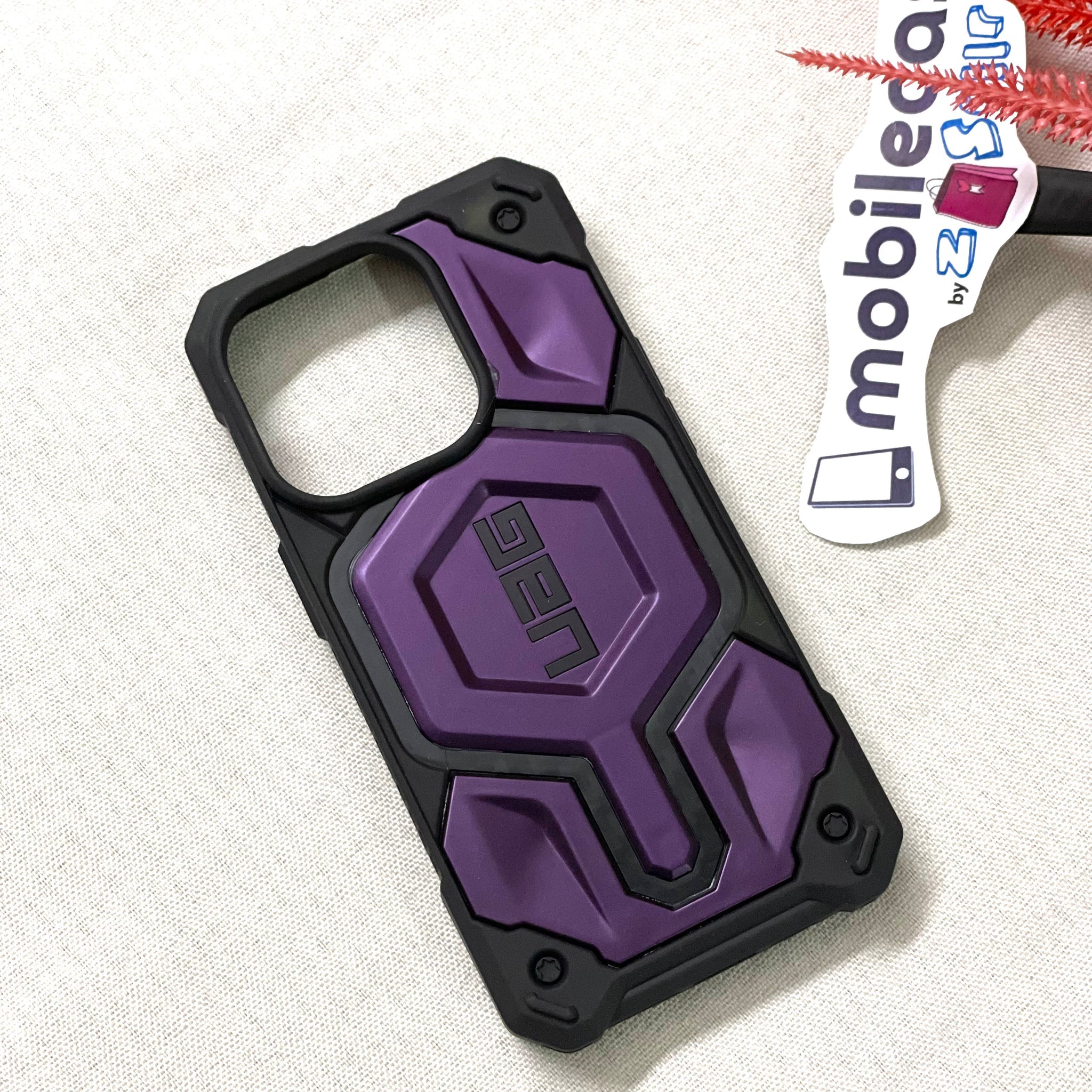 iPhone 14 Pro Armor Cover | Urban Armor iPhone 14 Pro Case, UAG Monarch Pro Mag-Safe Compatible, Slim Fit Rugged Protective Case/Cover Designed for iPhone 14 Pro Purple
