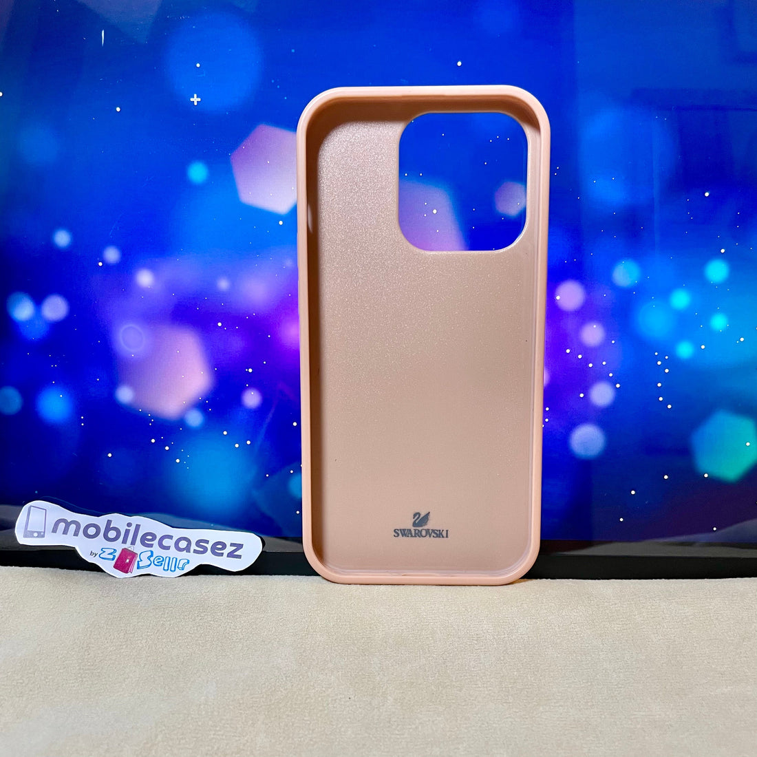 iPhone 15 Pro Max Swarovski High Crystal Case Original Swarovski Glitter Cover for iPhone 15 Pro Max Golden