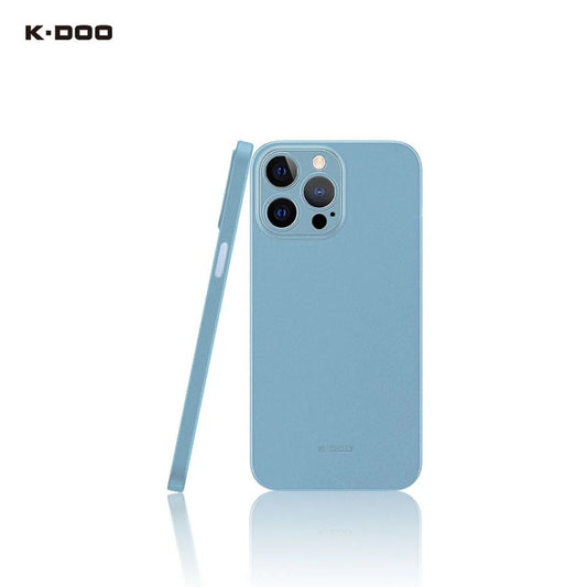 K-DOO for iPhone 13 Pro Max Air Skin Case All Around Full Protection Ultra Slim 0.3mm Thickness 4g Feather Weight (iPhone 13 Pro Max, Sierra- Blue)