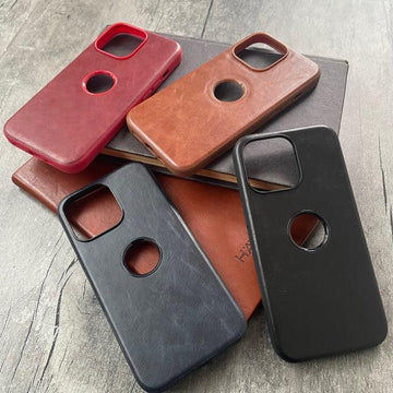 iPhone 12 Pro Leather Cover | Premium 100% Handmade Boutique Leather Case For iPhone 12 Pro Brown
