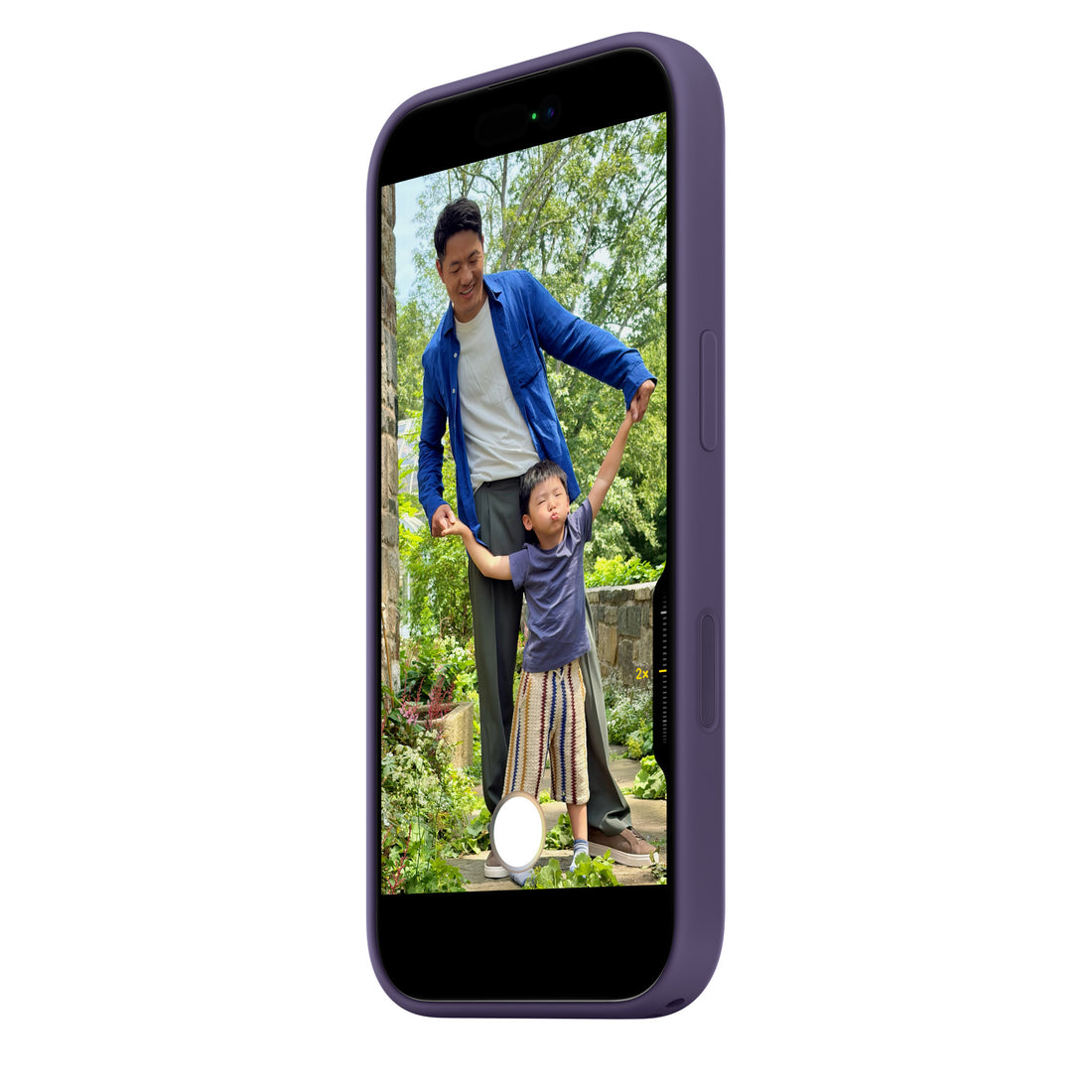 iPhone 17 Silicone Case with MagSafe -  Purple Fog