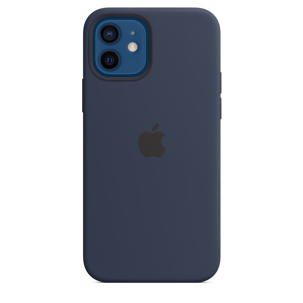 iPhone 12 Silicone Cover Original Silicone Case For Apple iPhone 12 Blue