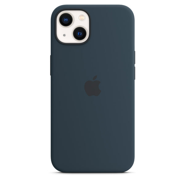 iPhone 13 Silicone Cover Original Silicone Case For Apple iPhone 13 Blue - mobilecasez