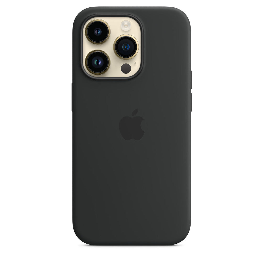 iPhone 15 Silicone Cover Original Silicone Case For Apple iPhone 15 Black - mobilecasez