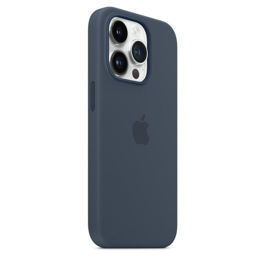 iPhone 15 Pro Max Silicone Cover Original Silicone Case For Apple iPhone 15 Pro Max Blue