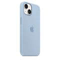 iPhone 12 Silicone Cover Original Silicone Case For Apple iPhone 12 SkyBlue - mobilecasez