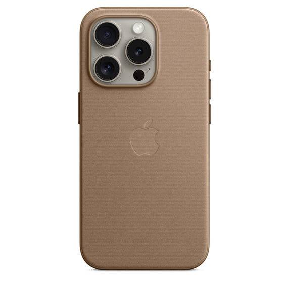 Apple iPhone 14 Pro Leather Cover with MagSafe - TAUPE - mobilecasez