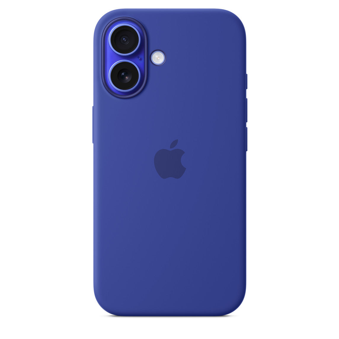 iPhone 16 Plus Leather Case, Compatible with MagSafe, Premium Tumbled Leather, Metal Buttons, Slim Fit&Durable, Distinctive Texture Cover Ultramarine