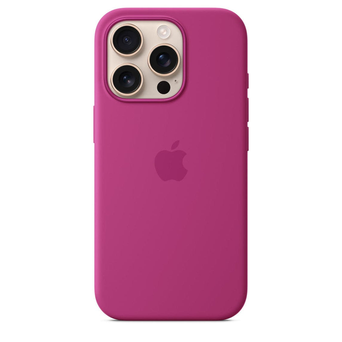 Apple iPhone 16 Pro Max Silicone Case with MagSafe - Pink - mobilecasez
