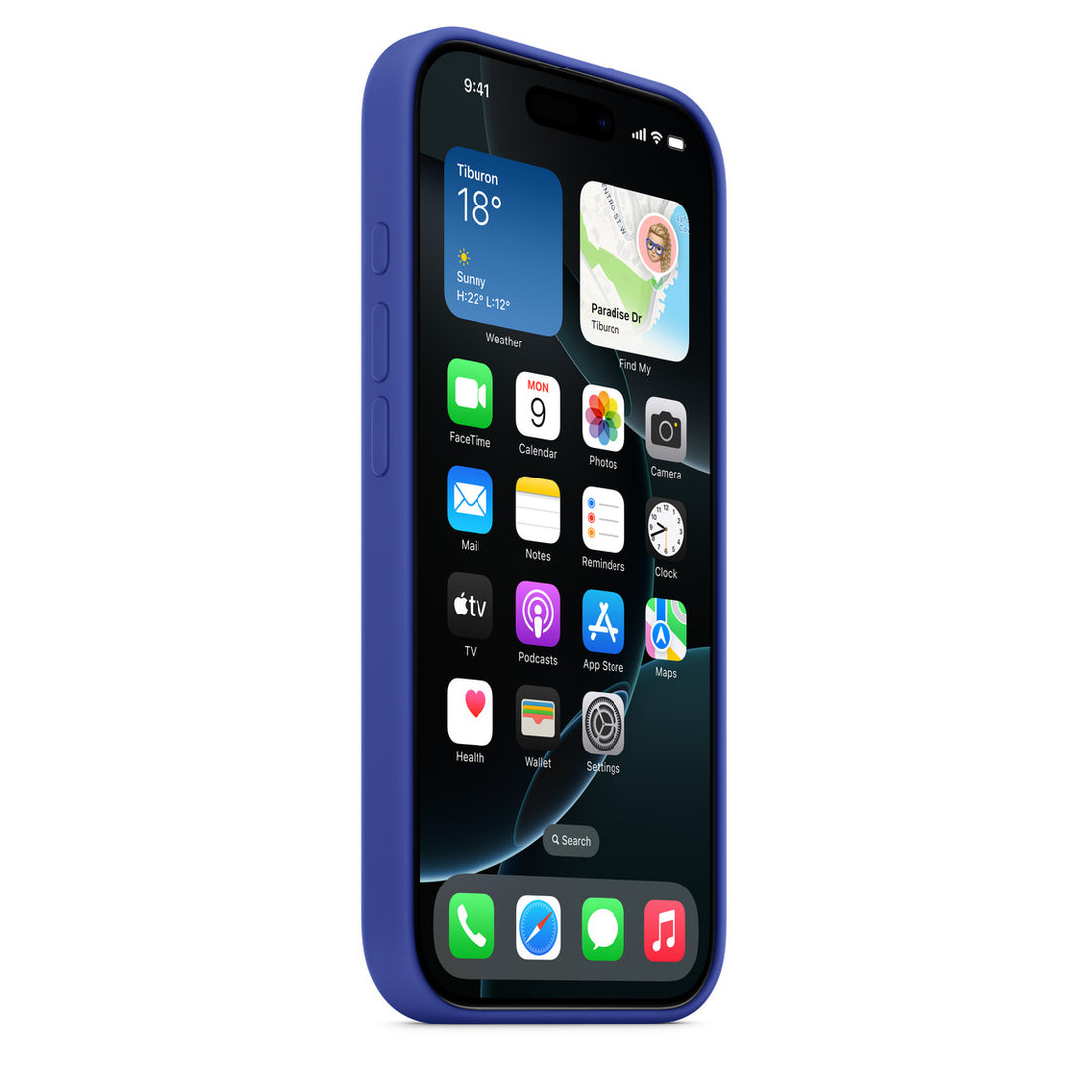 Apple iPhone 16 Pro Max Silicone Case with MagSafe - Ultramarine - mobilecasez