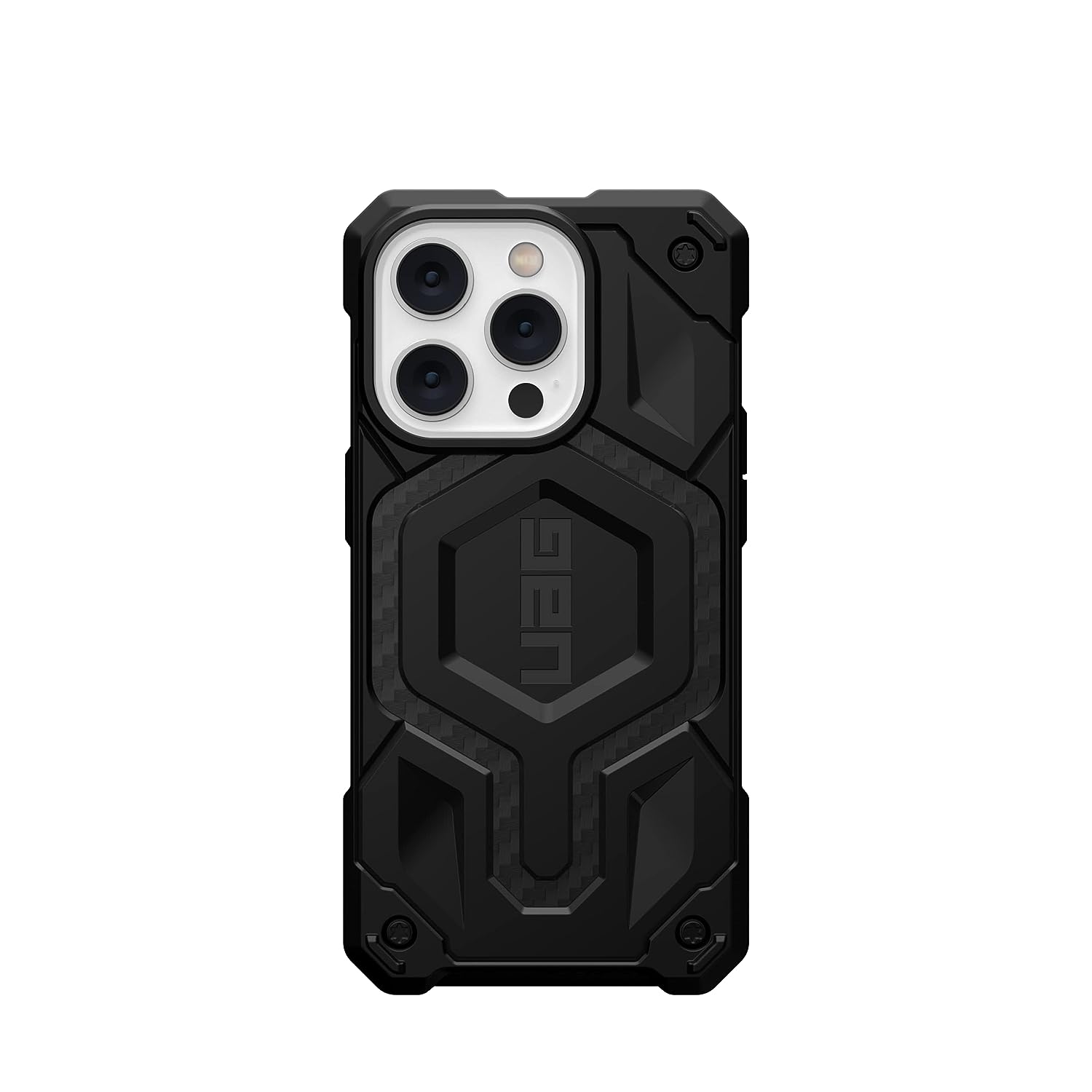 iPhone 15 Armor Cover | Urban Armor iPhone 15 Case, UAG Monarch Pro Mag-Safe Compatible, Slim Fit Rugged Protective Case/Cover Designed for iPhone 15 Black
