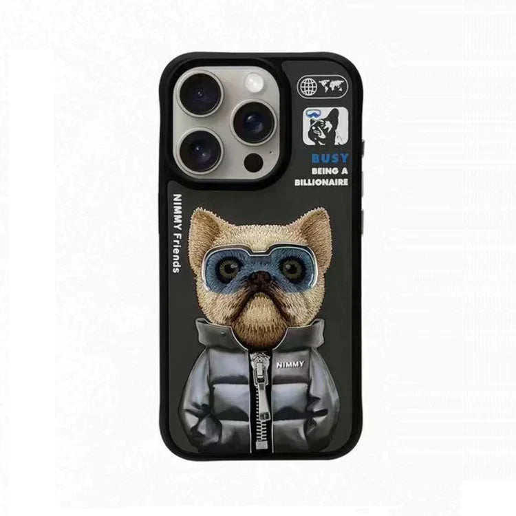 Nimmy Cool And Cute 2.0 IPhone 14 Pro Max Series Mobile Phone Cases/ BLACK