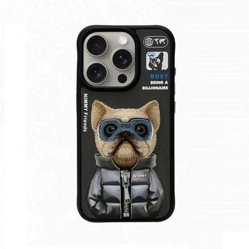 Nimmy Cool And Cute 2.0 IPhone 14 Pro Series Mobile Phone Cases/ BLACK