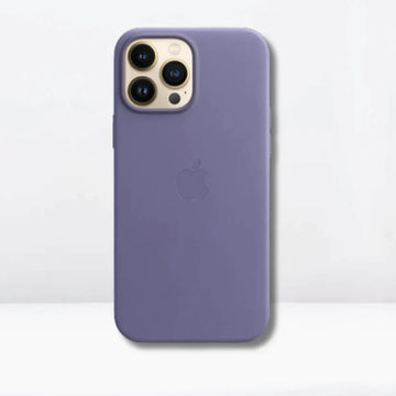 Apple iPhone 15 Pro Max Leather Cover with MagSafe - LAVENDER