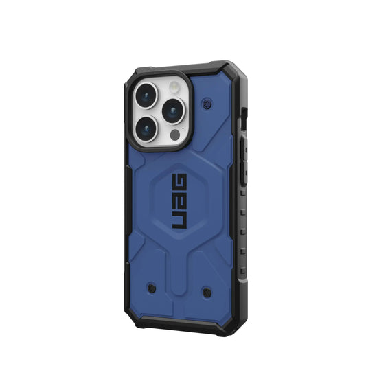 iPhone 15 Pro Max Armor Cover | Urban Armor iPhone 15 Pro Max Case, UAG Pathfinder Mag-Safe Compatible, Slim Fit Rugged Protective Case/Cover Designed for iPhone 15 Pro Max (2023) (Military Drop Tested) - Blue