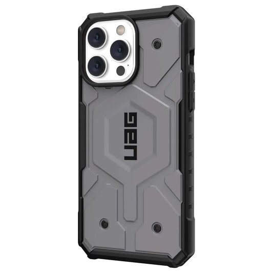iPhone 15 Armor Cover | Urban Armor iPhone 15 Case, UAG Pathfinder Mag-Safe Compatible, Slim Fit Rugged Protective Case/Cover Designed for iPhone 15 (2023) (Military Drop Tested) - Grey