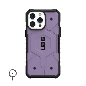 iPhone 14 Armor Cover | Urban Armor iPhone 14 Case, UAG Pathfinder Mag-Safe Compatible, Slim Fit Rugged Protective Case/Cover Designed for iPhone 14 (2022) (Military Drop Tested) - Purple