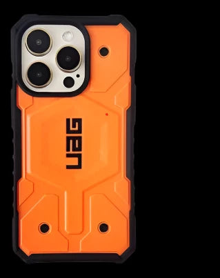 Urban Armor Gear TPU+PC iPhone 16 Plus UAG Case, Pathfinder Mag-Safe Compatible, Slim Fit Rugged Protective Case/Cover Designed For iPhone 16 Plus (Military Drop Tested) - Orange