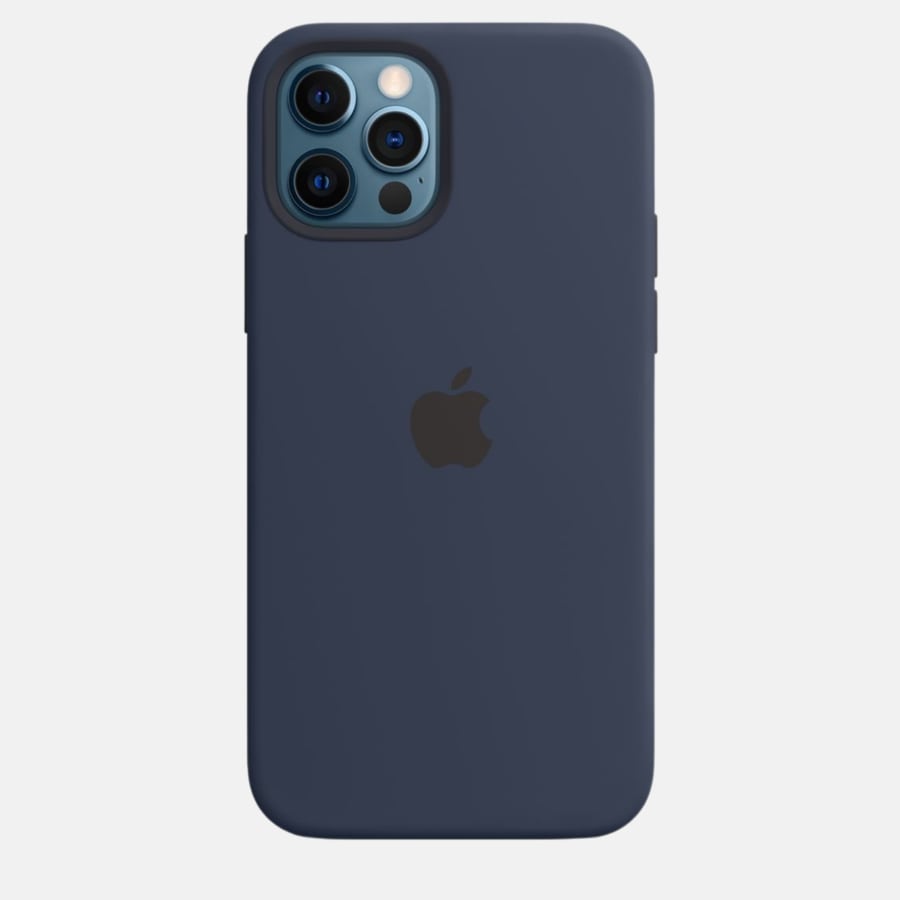 iPhone 12 Pro Silicone Cover Original Silicone Case For Apple iPhone 12 Pro Blue