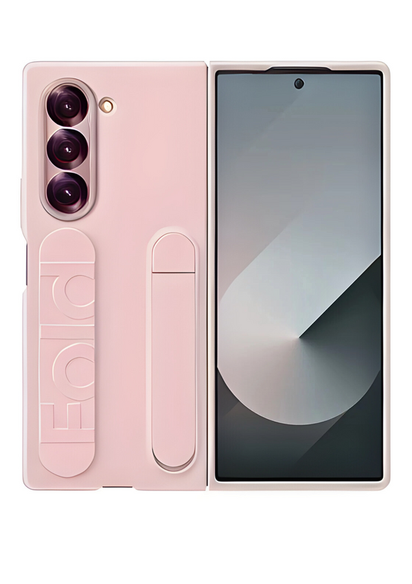 Samsung Galaxy Z Fold 5 Silicone Case, Pink - mobilecasez