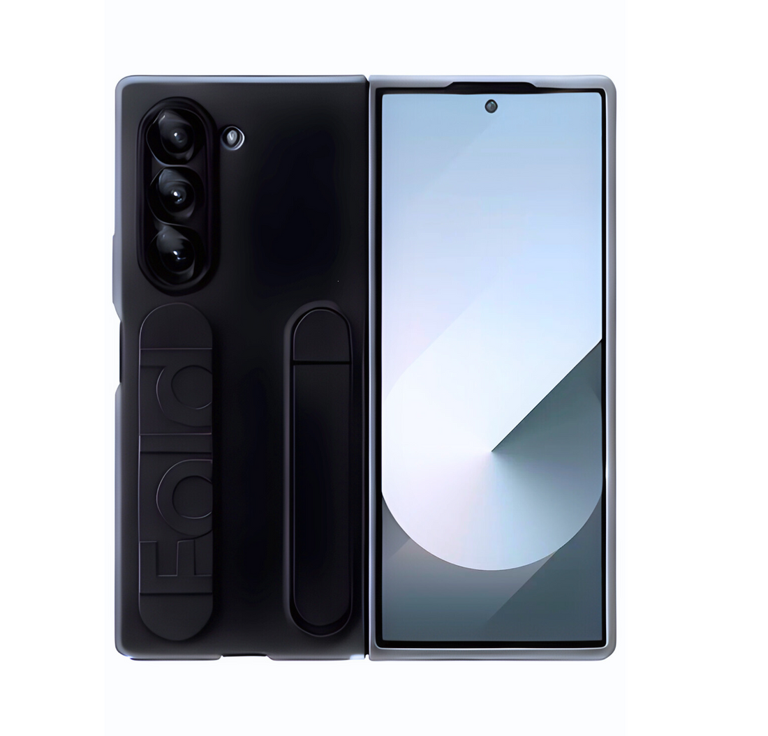 Samsung Galaxy Z Fold 5 Silicone Case, Black - mobilecasez