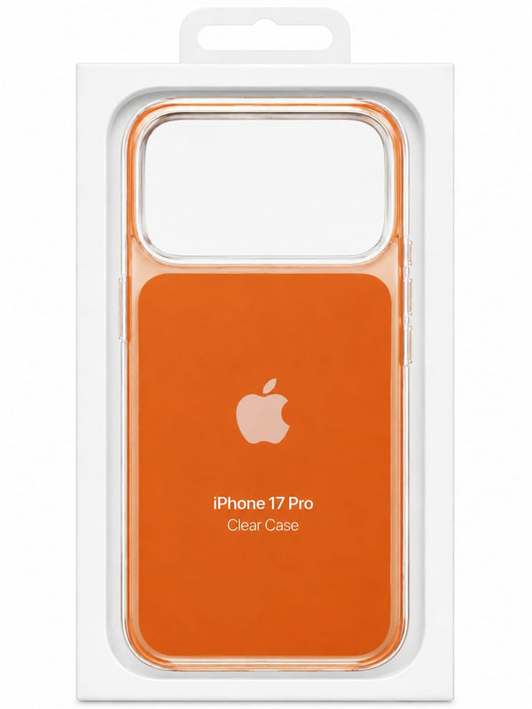 IPHONE 17 PRO Hard Pc WITH IC WORKING WITH ORIGINAL- ORANGE