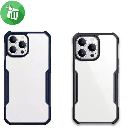 XUNDD Protective Case for IPhone 16 Plus, Official XUNDD, Beatle Series  (Transparent, Black, Pack of: 1)