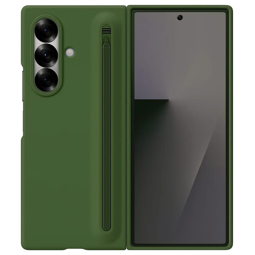 Samsung Polycarbonate Galaxy Z Fold 7 Pen Case, Green