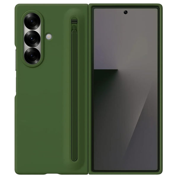 Samsung Polycarbonate Galaxy Z Fold 7 Pen Case, Green